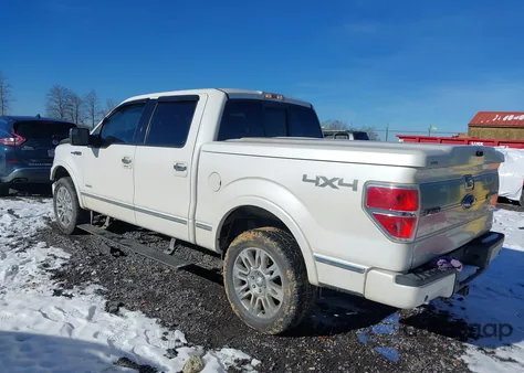 2012 Ford F-150 Platinum from USA, damaged, VIN 1FTFW1ETXCFA01532